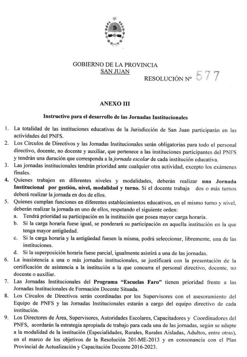 <h6>Resolución 577</h6> Formación Situada: Cómo será la participación de los docentes a la segunda jornada de capacitación